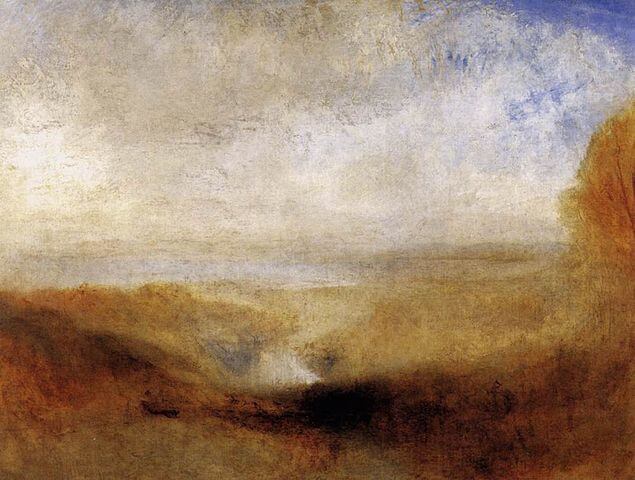 Joseph Mallord William Turner - Landscape with a River and a Bay in the Background