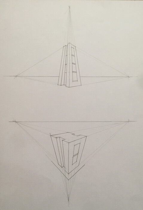 Three point perspective