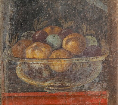 Fruit bowl from Cubiculum from the Villa of P. Fannius Synistor at Boscoreale