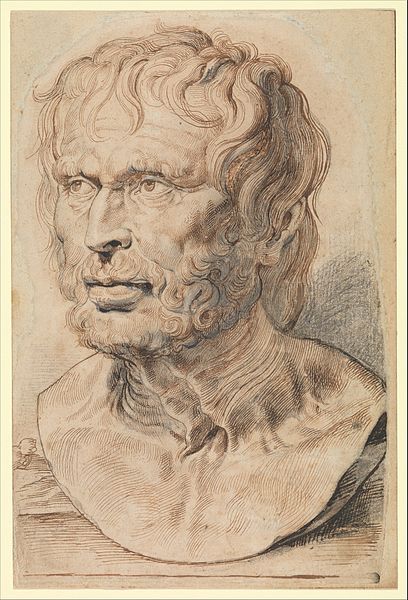 Bust of Pseudo-Seneca by Rubens