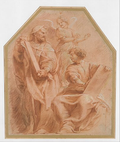 Rubens copy of Raphael fresco