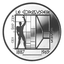 Swiss Commemorative Coin Le Corbusier